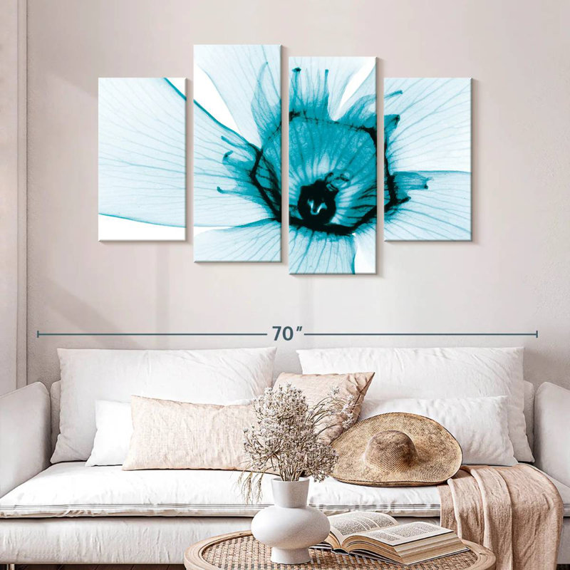 Harnek Aqua Oleander, 32" H x 52" W