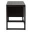 Evelyn Solid Wood Top Metal Base Computer Desk