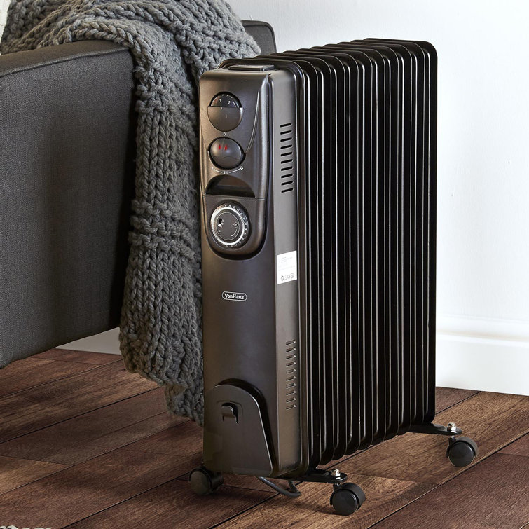 Radiator 800w Vonhaus Mini Oil Filled Radiator Fin Vonhaus