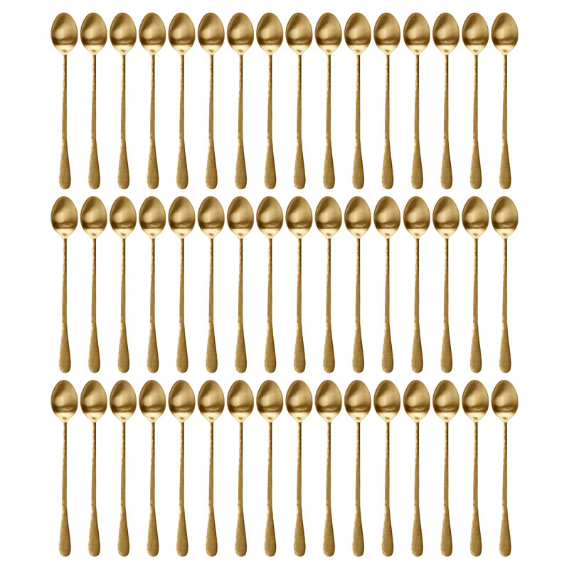 Coccodrillo Ice Tea Spoon, Ice Gold