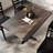 Rectangular Solid Wood Commercial Tabletop with Dining Height X-Base-427946855-427946859-427946852