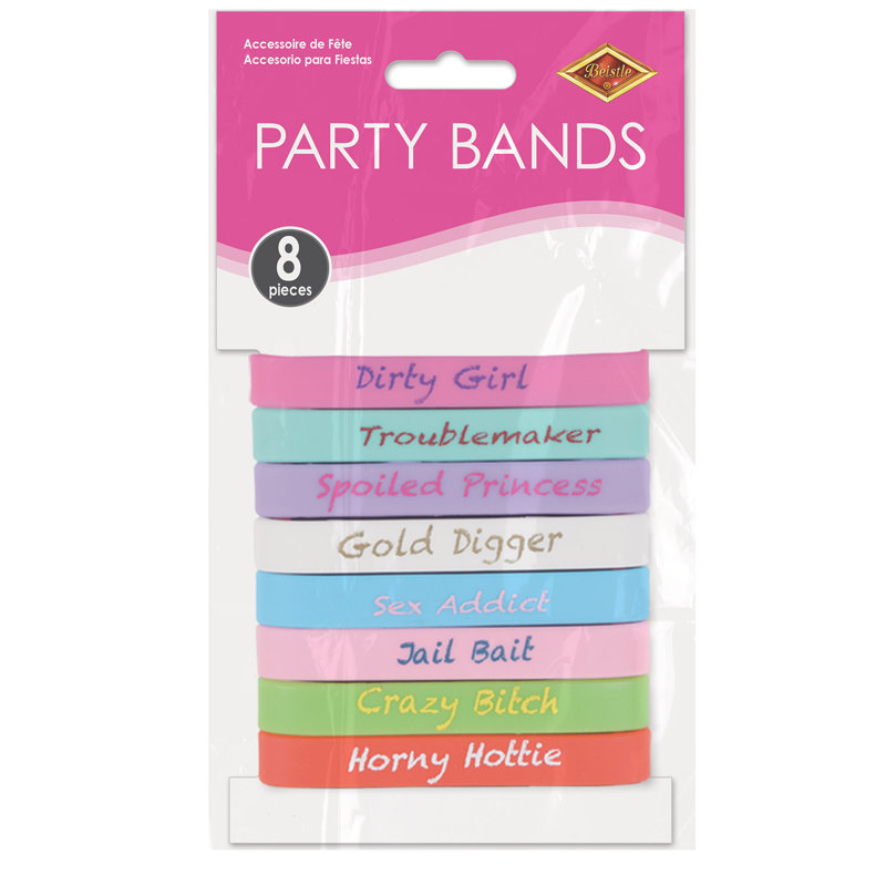 Party Bands - Pack of 12