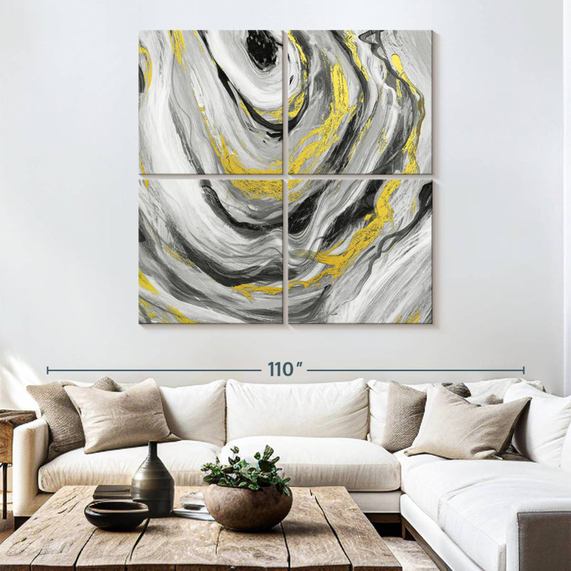 Avery Bold Agate I, 74" H x 74" W