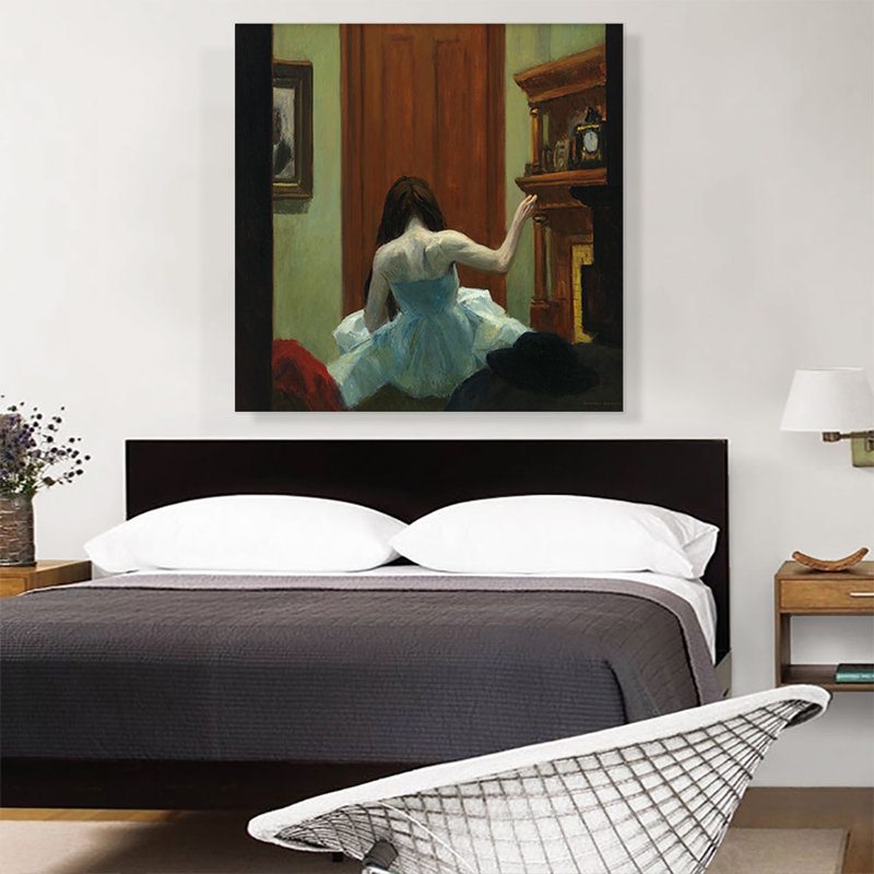 New York Interior 1921 - impression, H 36 po x l 36 po x P 1,5 po