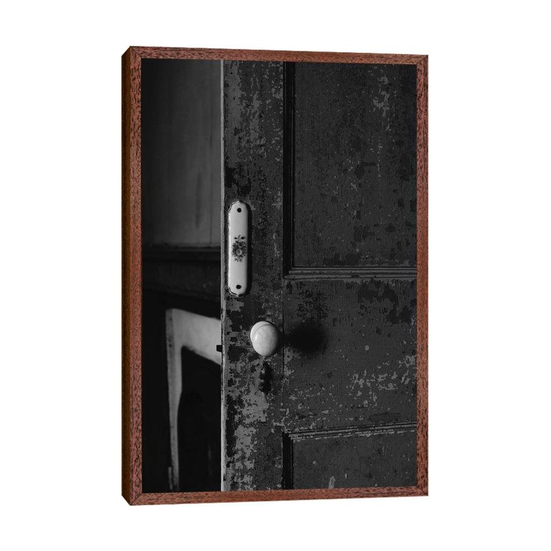 Charleston Architecture XXXVI by Bethany Young - Print on Canvas, 66.04cm H x 45.72cm W x 3.81cm D, Classic Brown Wood Framed