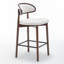 Tabouret de comptoir en bois massif-1970134082