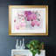 Cadre floral I, impression sur papier-367820528-367820529
