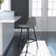 Henrine Upholstered Counter Stool with Metal Frame-277268264