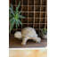  Figurine de tortue en faux béton en résine H 9 po - Décoration de jardin extérieur - Art de jardin