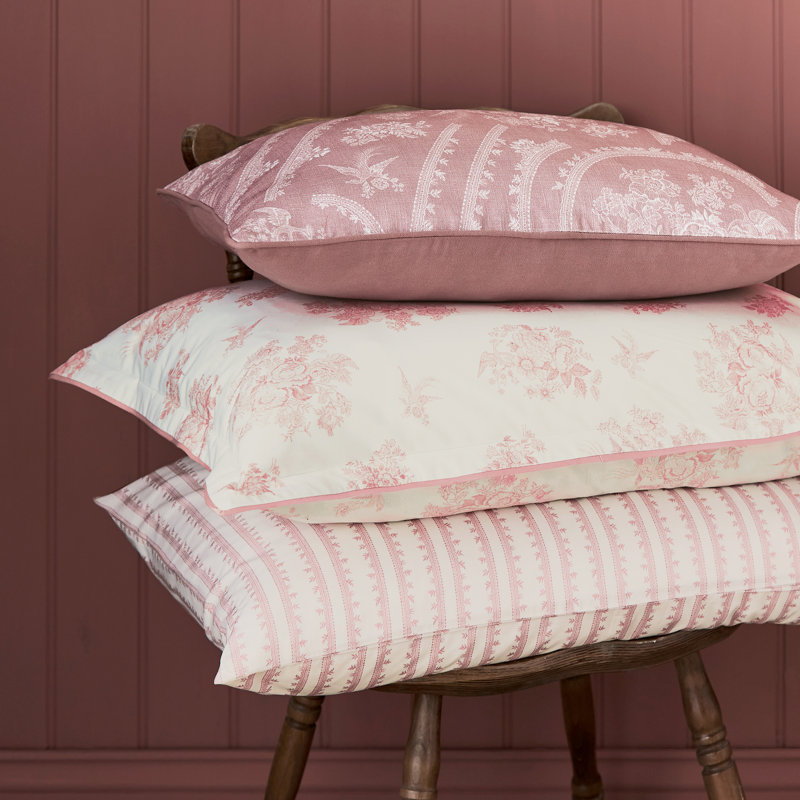 Asiatic Pheasants Cushion 60X40Cm Pink