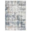 Tapis abstrait gris clair / bleu Carrsville-1632361771
