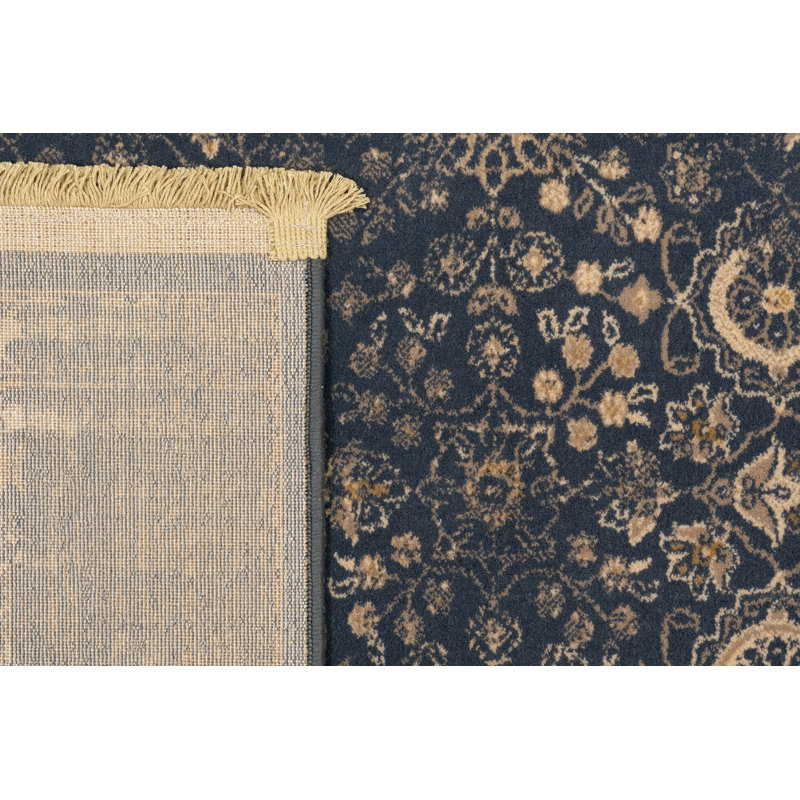 Tapis de la zone brune laine Covington, Rectangle 2 pi 2 po x 4 pi 3 po