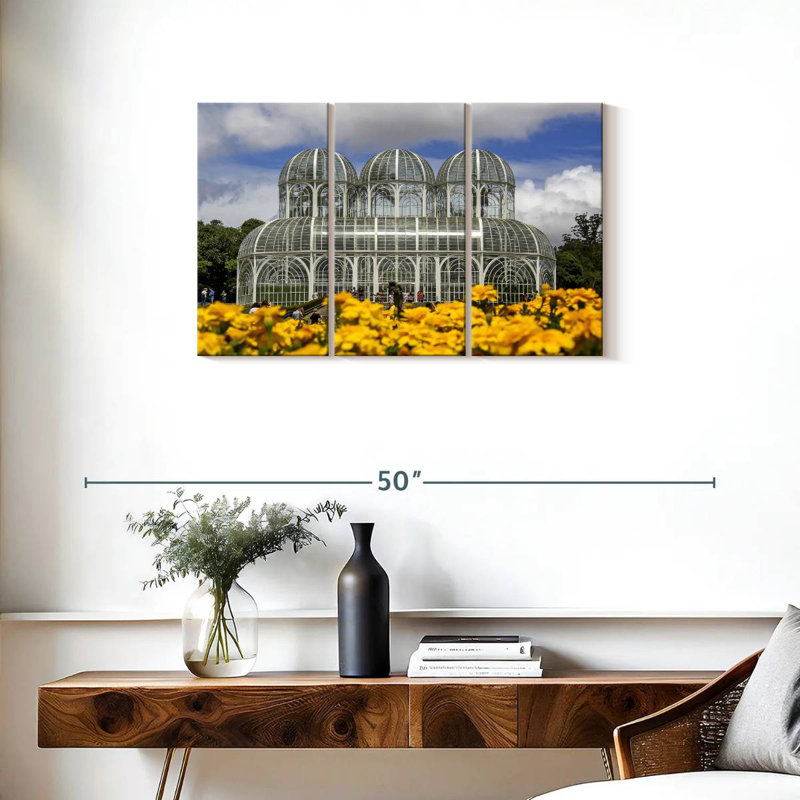 Curitiba Greenhouse, 20" H x 33" W