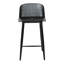 Tabouret de comptoir noir Looey - ensemble de deux