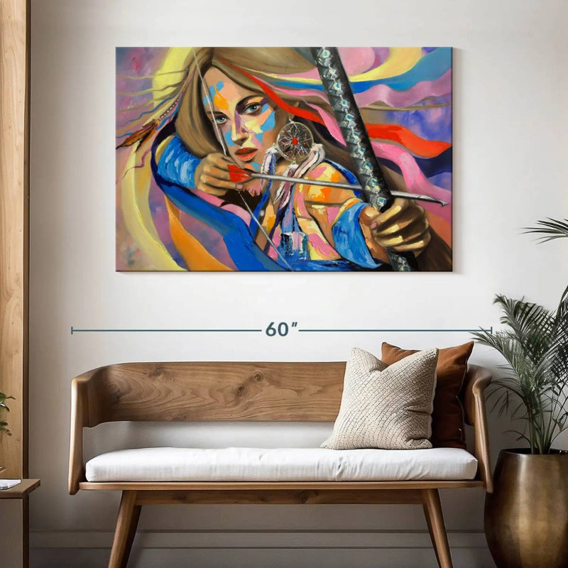 Lelar Archery, 32" H x 48" W