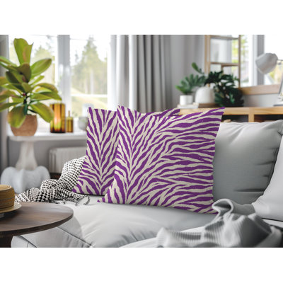 Oreiller réversible Jay Zebra