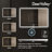 DeerValley 36'' W x 24'' H Smart Anti-Fog Bathroom Mirror with Memory Function, Dimmable 3-Color LED