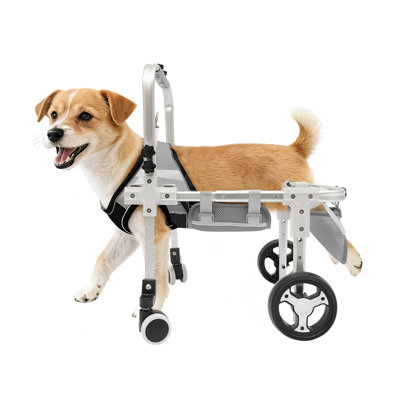 Dog Wheelchair Adjustable Dog Wheelchair for Back Legs Pets Cart Mobility Aids