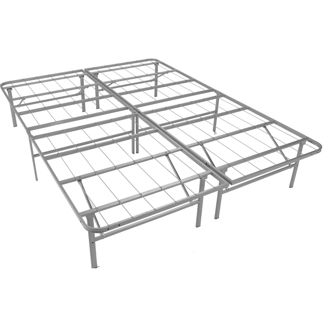 Athens 14" Folding Bed Frame Alwyn Home 