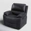 Fauteuil inclinable standard en cuir véritable de 40,5 po de largeur igipa-33366058