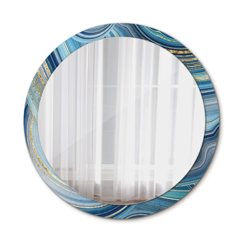 Huldar Glass Flat Wall Mirror