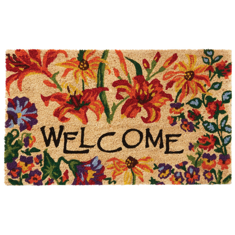 Summer Bouquet Outdoor Doormat