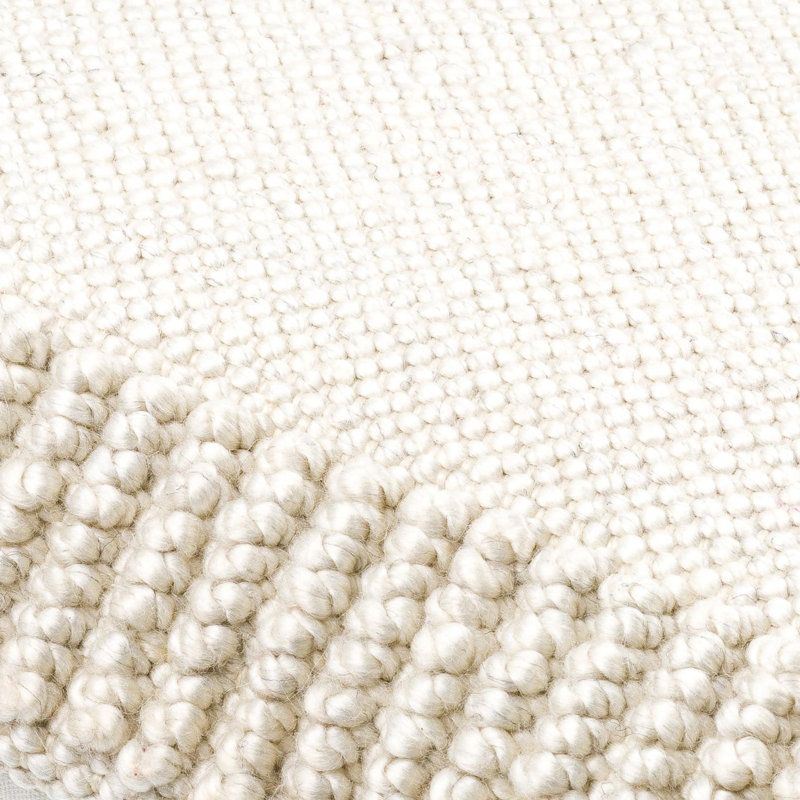 Alaric Throw Pillow, Down Blend, 18"H x 18"W, Ivory