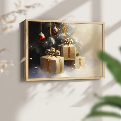 Art de Noël - CMLXIX - Reproduction encadrée - Restickable