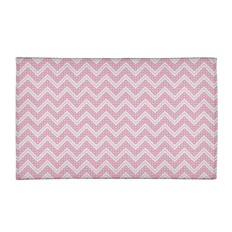 Chenille Chevron Indoor Rug, Rectangle 8' x 10'