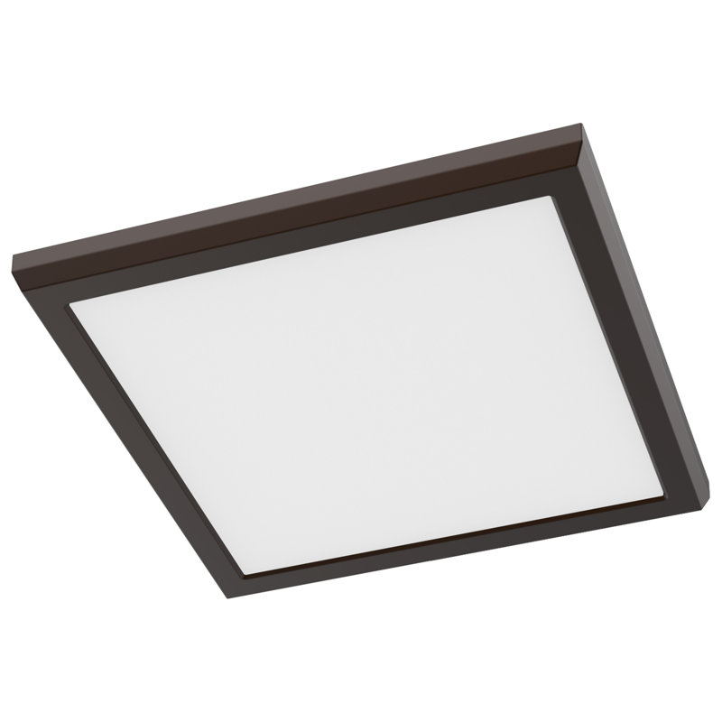 Dimmable Square Flush Mount