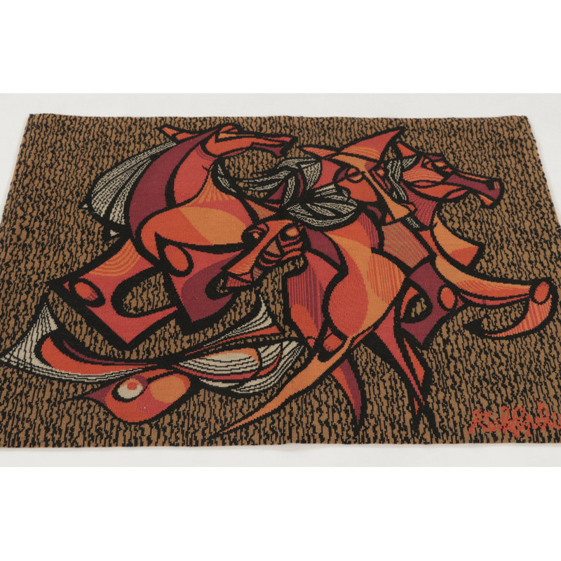 Cotton and Wool Area Rug