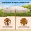 283cm Market Parasol