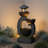 Wisley Hand Crafted Weather Resistant Floor Fountain with Light