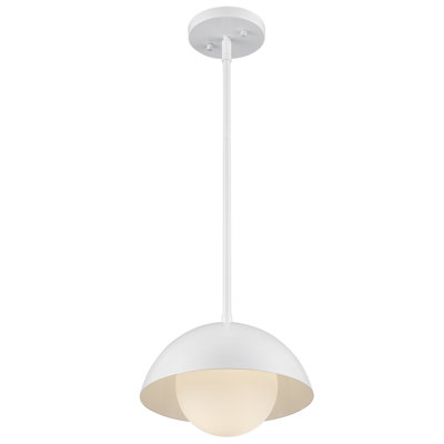 Luminaire suspendu en forme de dôme à 1 lumière Montana
