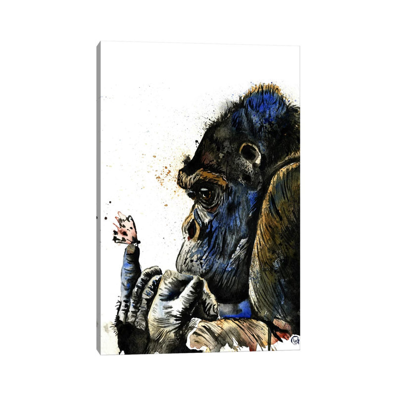 Gentle Giant 1 Piece Wrapped Canvas Painting, 20.32 cm H x 30.48 cm W