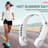 Portable Neck Fan, USB Rechargeable Personal Fan, 5 Speeds, 360Â° Cooling Airflow-110407395