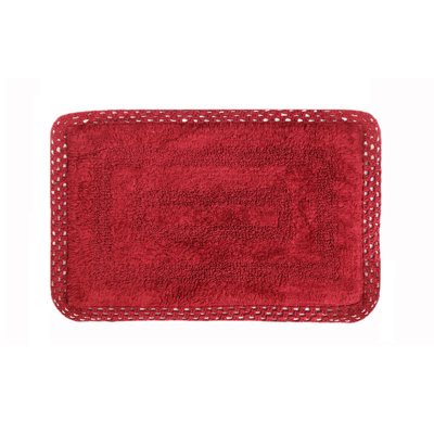 Adiraica 100% Cotton Bath Rug