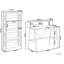 Kaitlin 2 Piece Writing Desk Office Set
