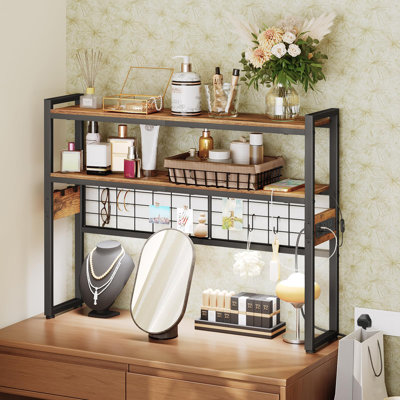 Metal,Manufactured Wood Desk Organiser