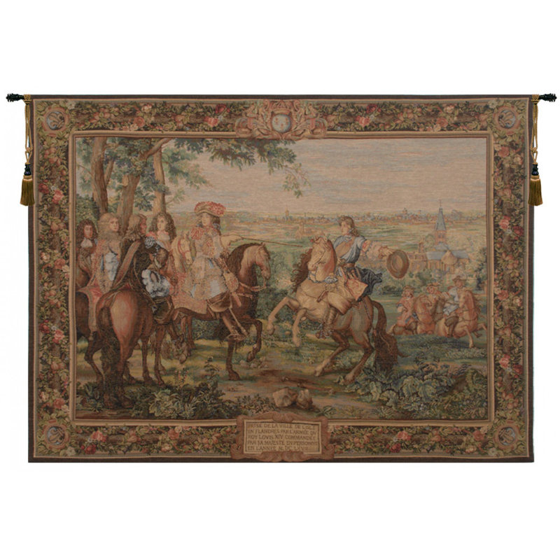 Loom Woven Cotton Blend Wall Hanging, 44" H x 58" W x 0.1" D