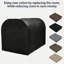 420D Heavy Duty Bike Shelter Replacement Cover, 3-Bike Capacity, Waterproof UV-Resistant Outdoor Storage Unit for Carport Garage, Army Green, W156×D220×H165cm-131278021-131278017