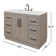 Hugo 48" Single Bathroom Vanity Set with Mirror