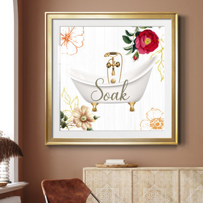 Soak - impression encadrée