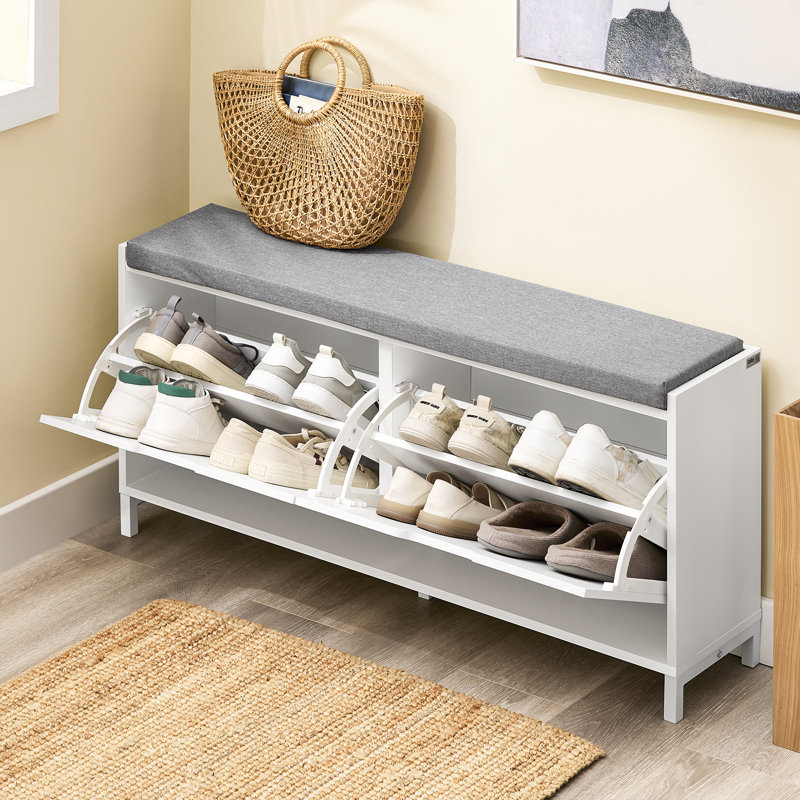8 Pair Flip Down Shoe Storage