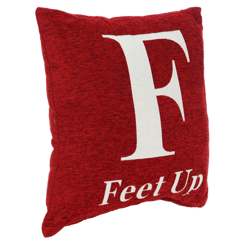 Whalley Square Cushion, Red