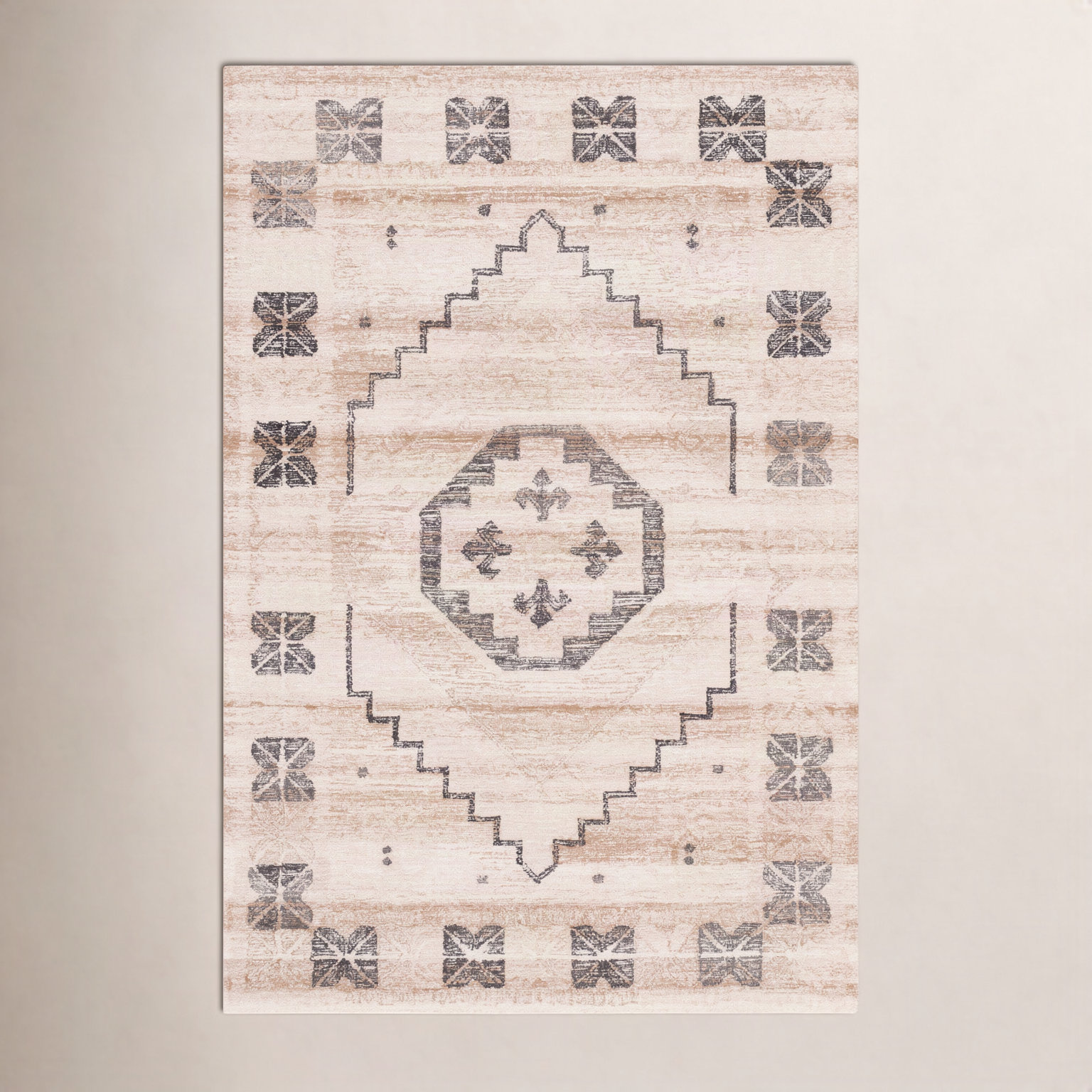 Barnwell Hand-Woven Rug, Rectangle 6' x 9'