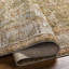 Tapis oriental en polyester tissé à la machine en beige-70927217