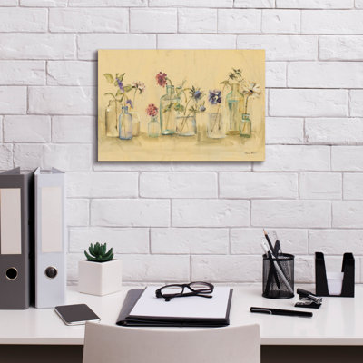 Art mural sur toile Winston Porter «Blossoms and Buds» par Cheri Blum