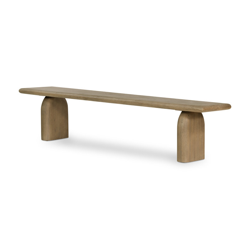 Banc de salle à manger en bois massif Fen