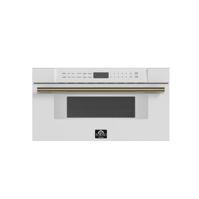 Tiroir à micro-ondes 30 po Forno Espresso Capoliveri, blanc, 1,2 pi³, 900 watts